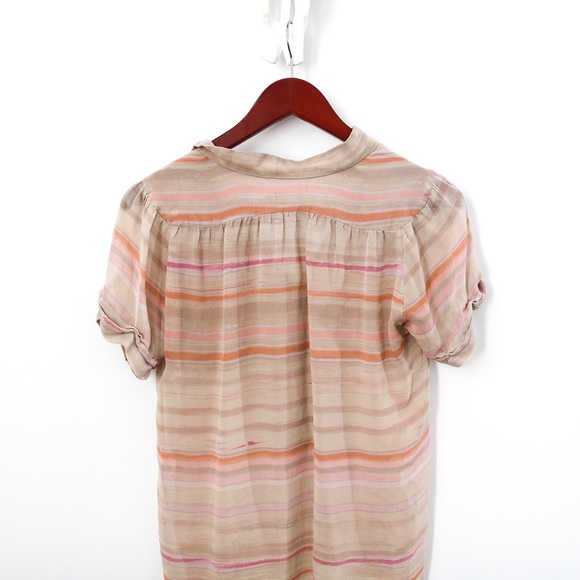 Aritzia Wilfred Silk Button Up Blouse - Picture 6 of 7